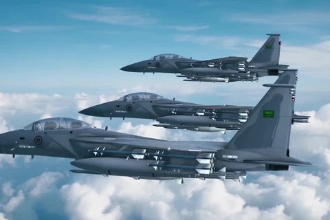 Máy bay chiến đấu F-15 của Không quân Saudi Arabia. (Ảnh: LinkedIn)
