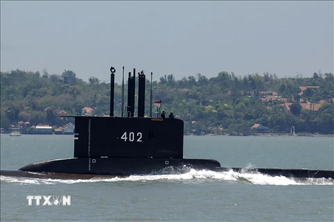 Tàu ngầm KRI Nanggala 402. (Ảnh: AFP/TTXVN)