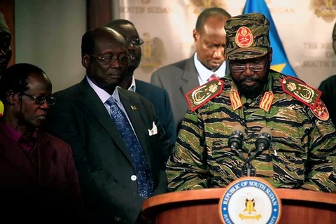 Tiếng súng hạng nặng lại vang lên tại thủ đô Nam Sudan