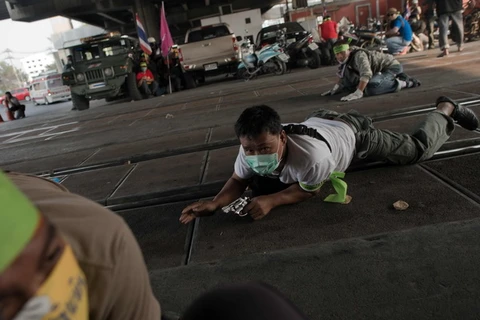 Video bầu cử tại Thái Lan diễn ra trong tình trạng hỗn loạn 
