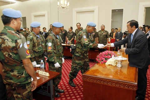 Campuchia cử gần 300 binh sỹ gìn giữ hòa bình tới Mali
