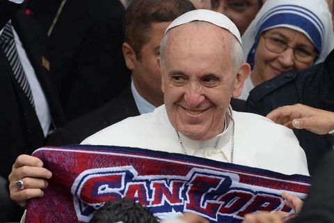 Giáo hoàng là cảm hứng cho sự ra đời của một đội bóng