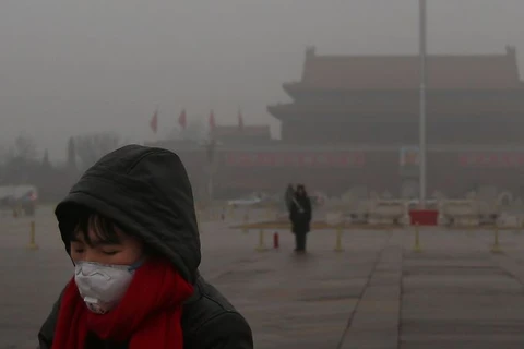 Bắc Kinh: Ô nhiễm không khí ở mức báo động da cam