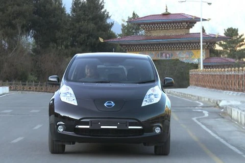 Nissan hỗ trợ Bhutan phát triển xe điện, giảm khí thải