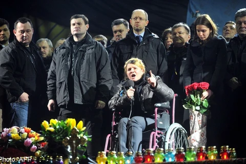 Tymoshenko hối thúc dùng "công cụ mạnh nhất" với Nga