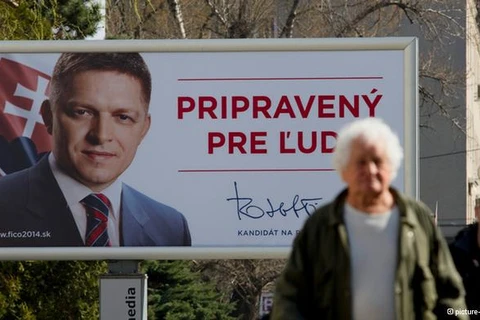 Thủ tướng Fico dẫn đầu kết quả bầu cử tổng thổng Slovakia