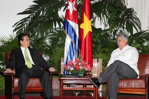 Việt Nam-Cuba thúc đẩy hợp tác trên hàng loạt lĩnh vực
