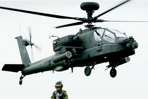 Mỹ sẽ chuyển giao 10 trực thăng Apache cho Ai Cập