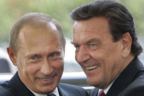 Tổng thống Nga tiếp cựu Thủ tướng Đức Schroeder