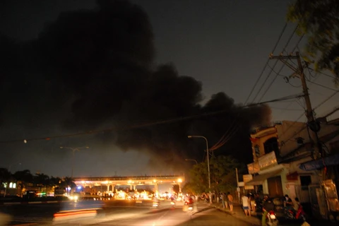 Bắc Ninh: Cháy nhà máy giấy cụm công nghiệp Phong Khê 