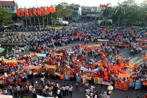 Tung tin đồn thất thiệt, kích động người dân biểu tình tại Hải Phòng