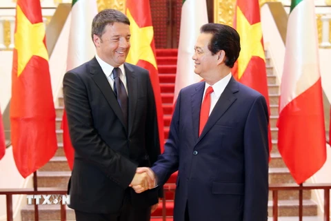 [Video] Thủ tướng Italy Renzi thăm chính thức Việt Nam