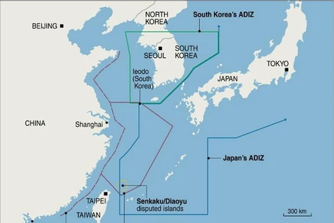 Trung Quốc-Hàn Quốc hội đàm kín phân định biên giới biển 