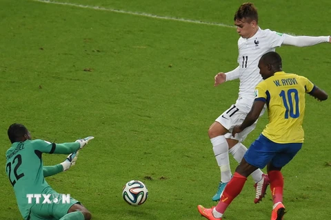 Ecuador là đội bóng Nam Mỹ duy nhất bị “ngã ngựa giữa dòng”