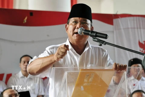 Ứng viên thất cử Subianto nộp đơn kiện lên Tòa án Indonesia