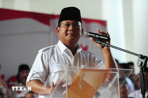 Ứng viên tổng thống Indonesia Subianto kiện gian lận bầu cử