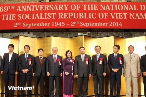 Tổ chức trang trọng mừng Quốc khánh Việt Nam tại Nhật Bản