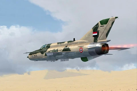 Một máy bay Mig-21 của Syria. (Nguồn: trunews.com)