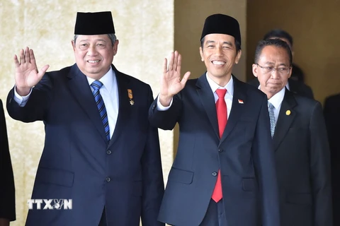 Ông Widodo tuyên thệ nhậm chức Tổng thống Indonesia