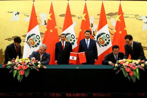 Peru-Trung Quốc xây tuyến đường sắt Đại Tây Dương-Thái Bình Dương