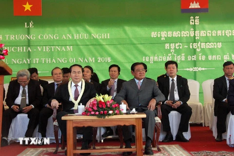 Bộ trưởng Trần Đại Quang kết thúc tốt đẹp chuyến thăm Campuchia