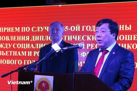 Sứ quán Việt Nam kỷ niệm 65 năm thiết lập quan hệ ngoại giao Việt-Nga