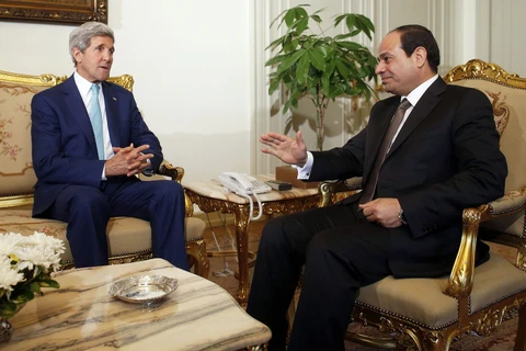 Mỹ cam kết tăng cường quan hệ với đối tác chiến lược Ai Cập