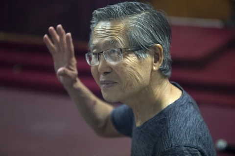 Cựu Tổng thống Peru Alberto Fujimori. (Nguồn: AP)