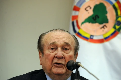 Nguyên Chủ tịch Conmebol Nicolas Leoz. (Nguồn: goal.com)