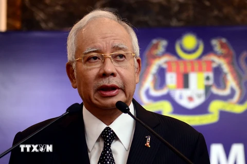 Thủ tướng Malaysia Najib Razak. (Ảnh: THX/TTXVN)