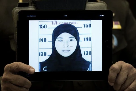 Chân dung nữ nghi phạm Wanna Suansan. (Ảnh: AFP/TTXVN)