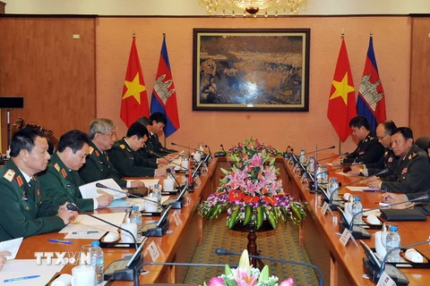 Làm sâu sắc hơn quan hệ giữa quân đội Việt Nam và Campuchia