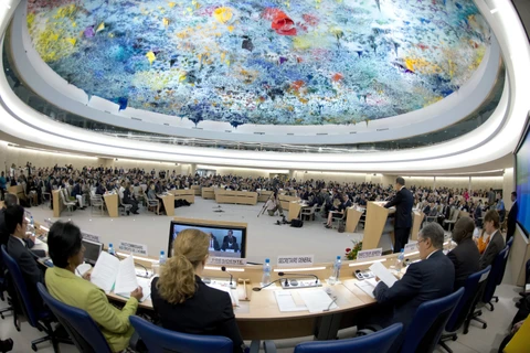 Một phiên họp của Hội đồng Nhân quyền Liên hợp quốc. (Nguồn: Liên hợp quốc)