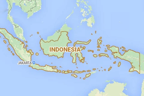Địa điểm xảy ra động đất gần quần đảo Moluccas, phía Đông Indonesia. (Nguồn: ndtv.com)