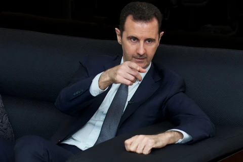 Tổng thống Syria Bashar al-Assad chỉ trích chính Phương Tây có lỗi trong cuộc khủng hoảng người di cư. (Ảnh: AFP)