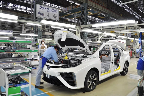 Một nhà máy sản xuất xe hơi của Nhật Bản. (Nguồn: carnichiwa.com)