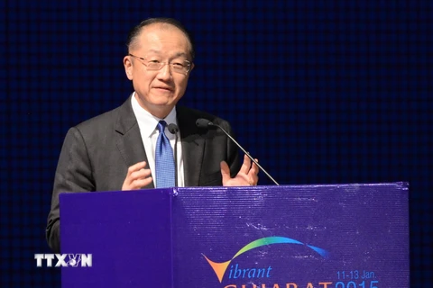 Chủ tịch Ngân hàng thế giới Jim Yong Kim. (Ảnh: AFP/TTXVN)