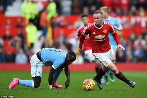 Wayne Rooney không còn phù hợp với vị trí tiền đạo cắm. (Ảnh: Getty Images)