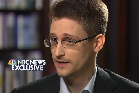 Cựu nhân viên tình báo Mỹ Edward Snowden. (Ảnh: Reuters)