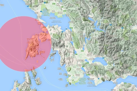 Trận động đất làm rung chuyển miền Tây Hy Lạp. (Nguồn: independent.ie)