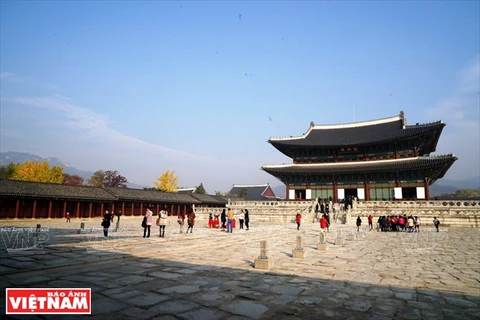 Cung điện Gyeongbokgung. 