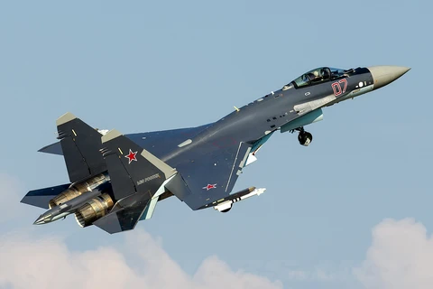 Máy bay tiêm kích Su-35. (Nguồn: airliner.net)