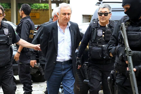 Ông Jose Carlos Bumlai bị cảnh sát bắt giữ. (Nguồn: exame.abril.com.br)