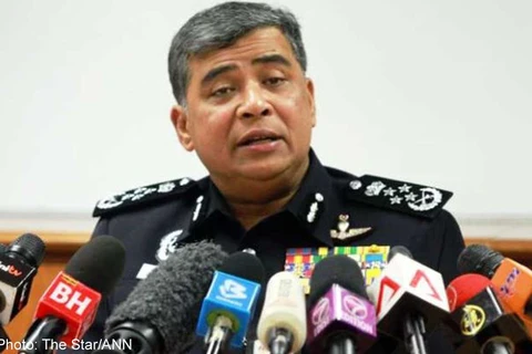 Tổng thanh tra cảnh sát Hoàng gia Malaysia Khalid Abu Bakar. (Nguồn: The Star)