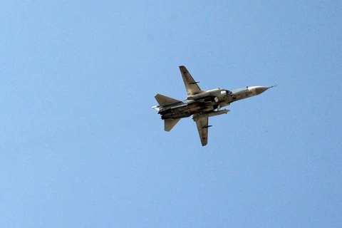 Máy bay Nga tiến hành không kích tại Syria. (Nguồn: Sputnik)