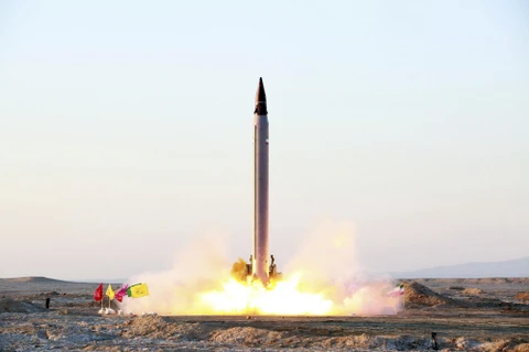 Một vụ thử tên lửa của Iran. (Nguồn: news.wabe.org)