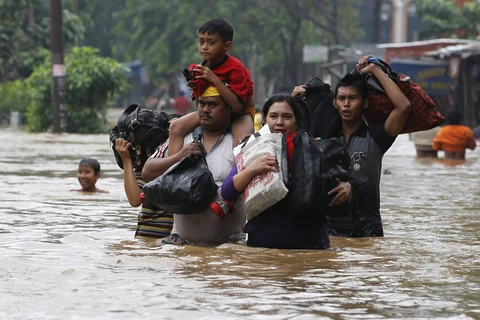 Lũ lụt tại Indonesia. (Nguồn: radiometafora.ro)