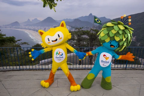 Linh vật của Olympic và Paralympic 2016 diễn ra tại Brazil. (Nguồn: braziltheguide.com)