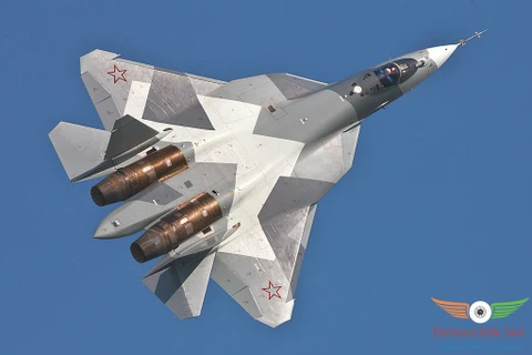 Máy bay chiến đấu thế hệ thứ 5 T-50 của Nga. (Nguồn: defencetalk.net)