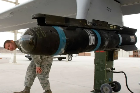 Tên lửa Hellfire của Mỹ. (Ảnh: Reuters)